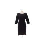 A JUST CAVALLI BLACK BODYCON DRESS