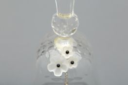 A SWAROVSKI TABLE BELL