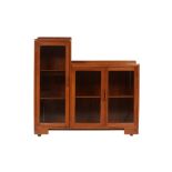 ​A TIMBER GLAZED DISPLAY CABINET