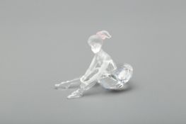 A SWAROVSKI BALLERINA FIGURINE