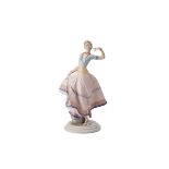 A LLADRO PORCELAIN FIGURE 'HINDU DANCER'