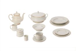 A NORITAKE PORCELAIN DINNER TEA AND COFFEE SERVICE FOR 10