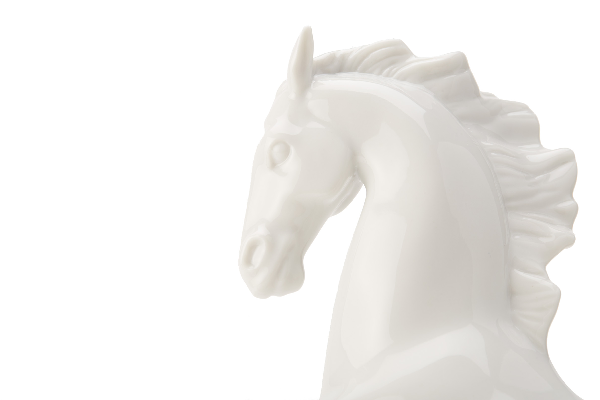 A LLADRO PORCELAIN GROUP OF TWO HORSES GALLOPING - Image 3 of 5