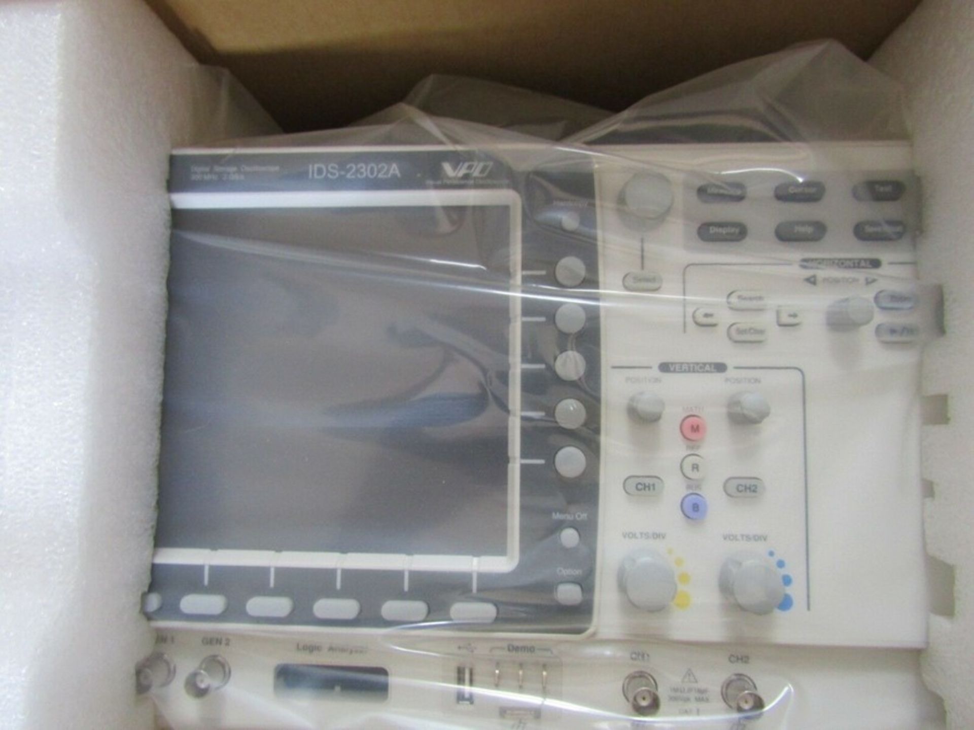 ISO-TECH IDS-2302A DSO Digital Oscilloscope 2 Channels 300MHz NEW S6 7933837 - Image 2 of 4