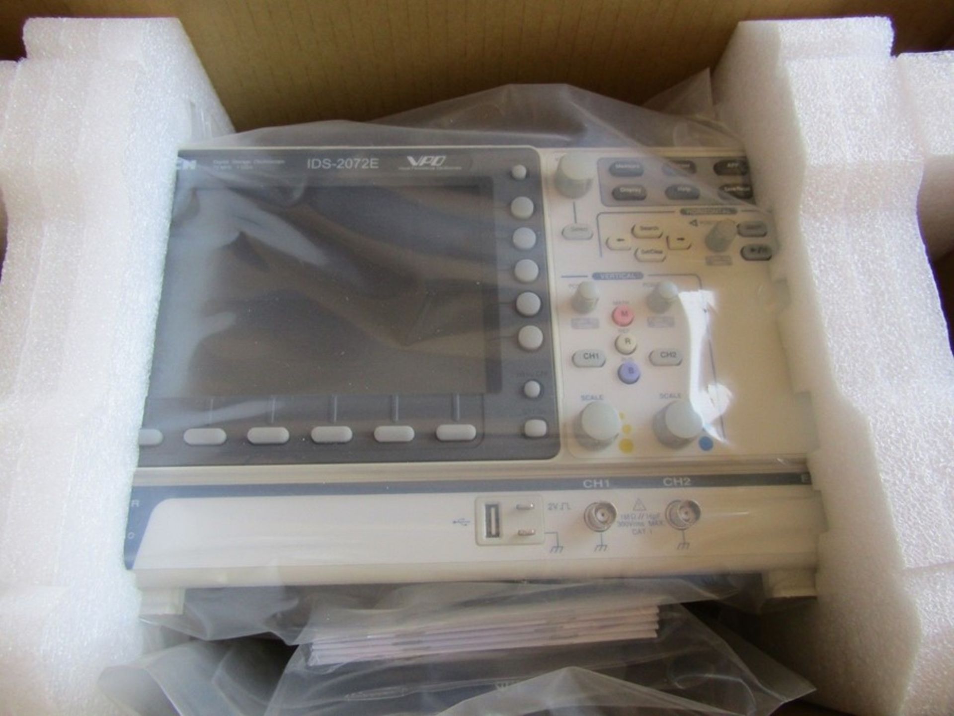 ISO-TECH IDS-2072E DSO Digital Oscilloscope, 2 Channels, 70MHz J10/12 8967734