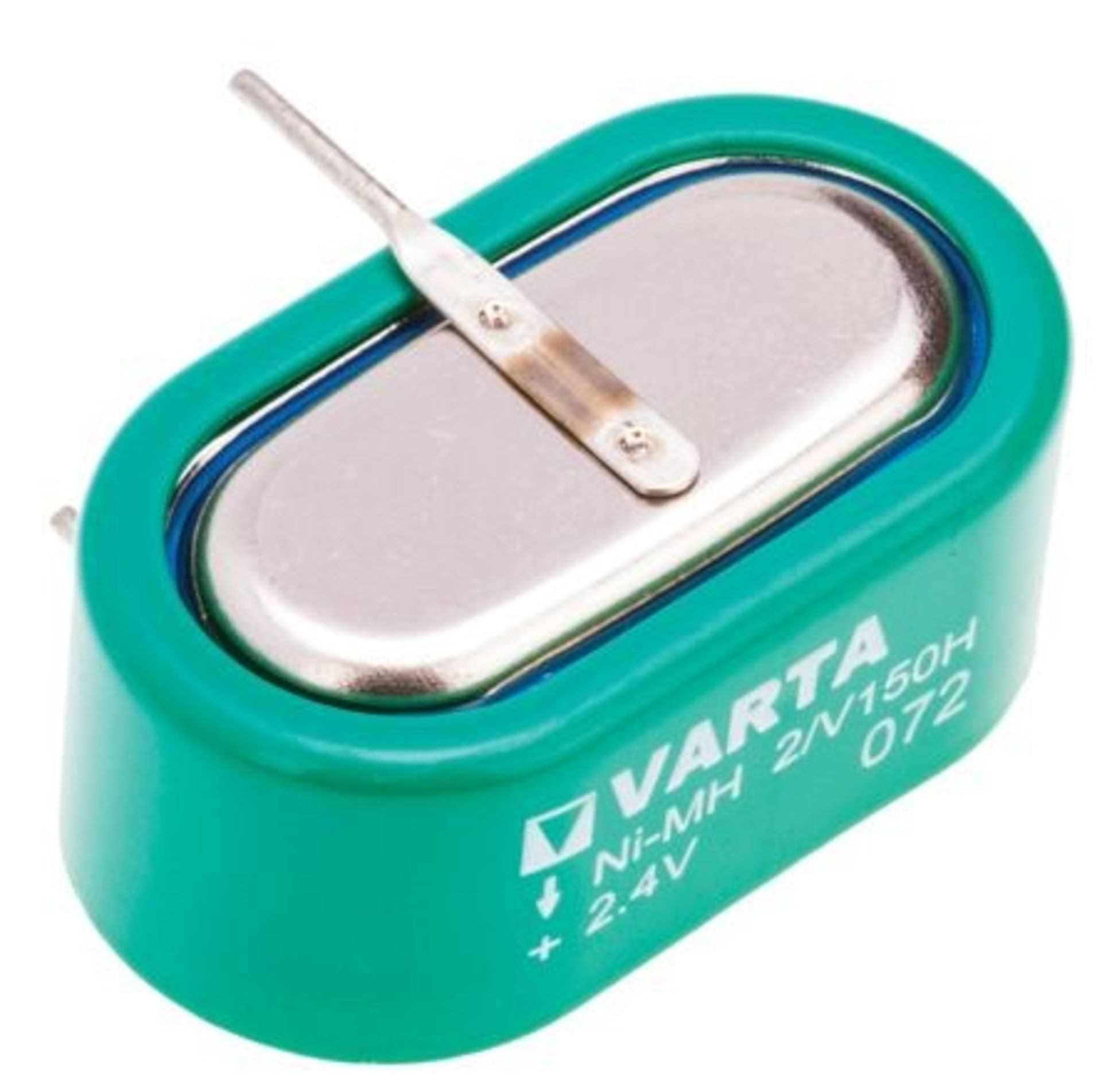 250 x Varta V150H 2.4V NiMH Rechargeable Button Batteries, 150mAh