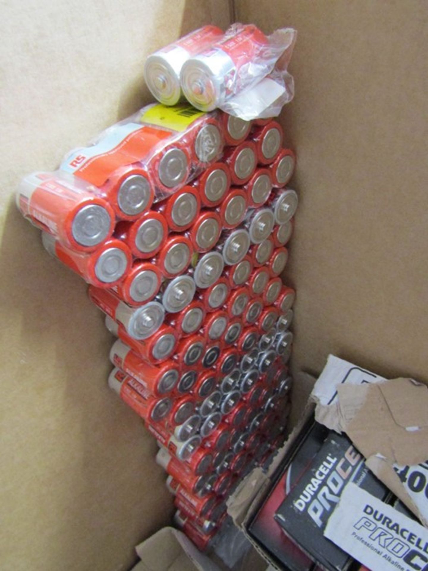 Quantity of Batteries (C and D Cell) - around 370 batteries in total