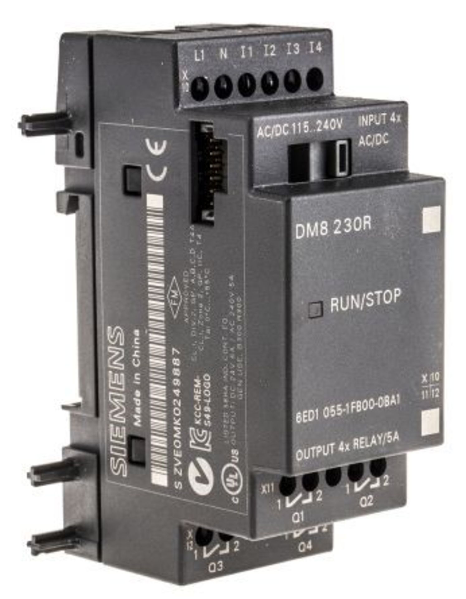 10 x Siemens LOGO! 8 Expansion Module, 100 → 240 V ac Relay, 4 x Input, 4 x Output Without Display