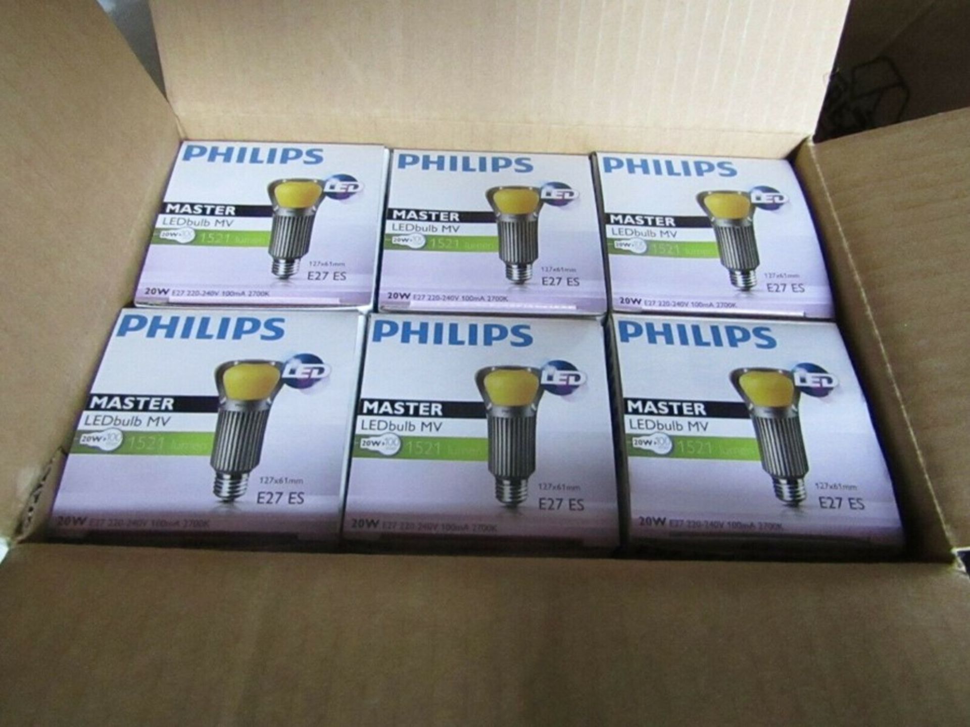 42 x Philips E27 GLS LED Bulb 20W (100W), Warm White, 1005CB 3007800444 - Image 2 of 2
