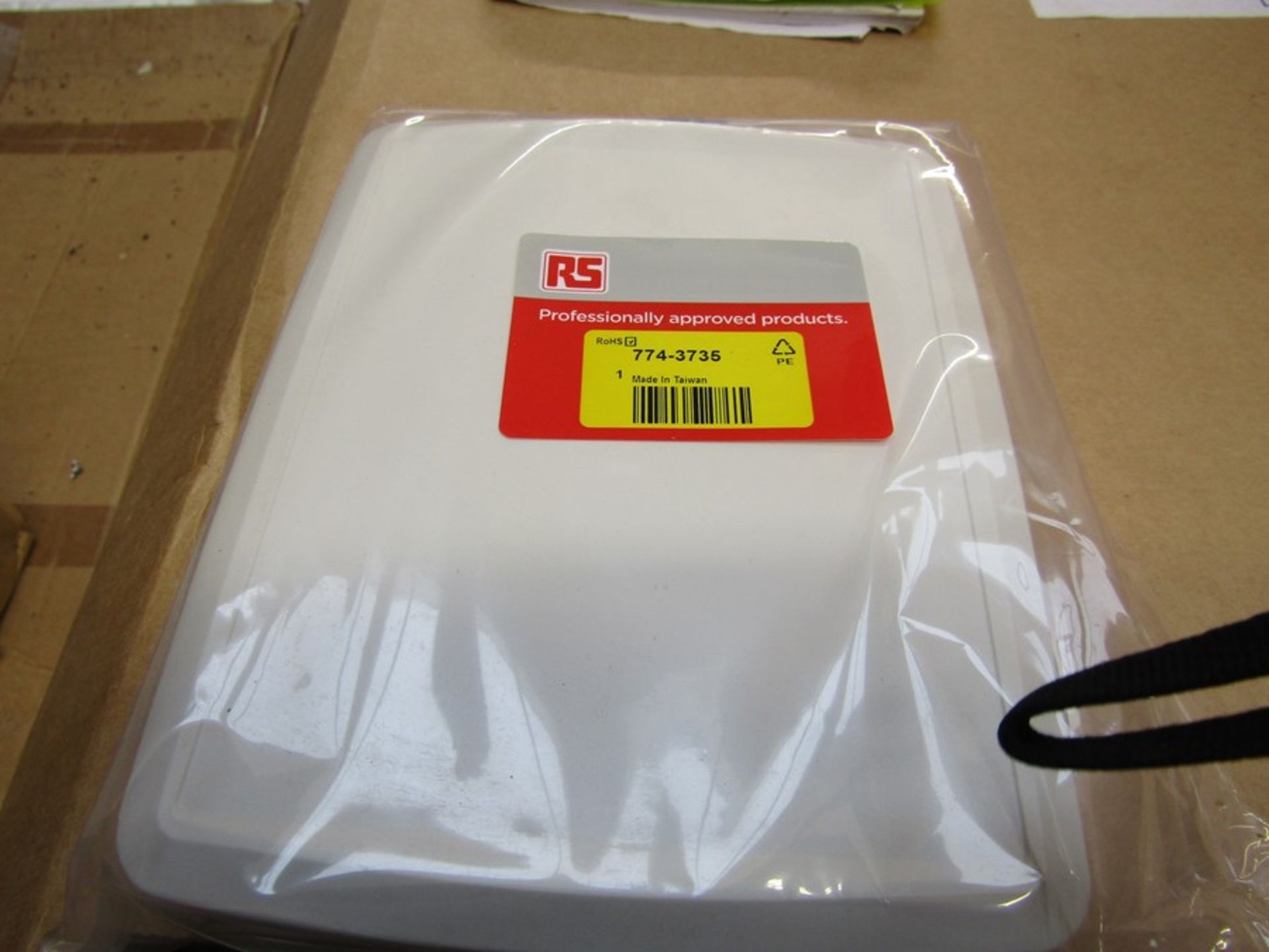 100 x Instrument Case / Enclosure ABS White, 190 x 150 x 30mm - 7743735