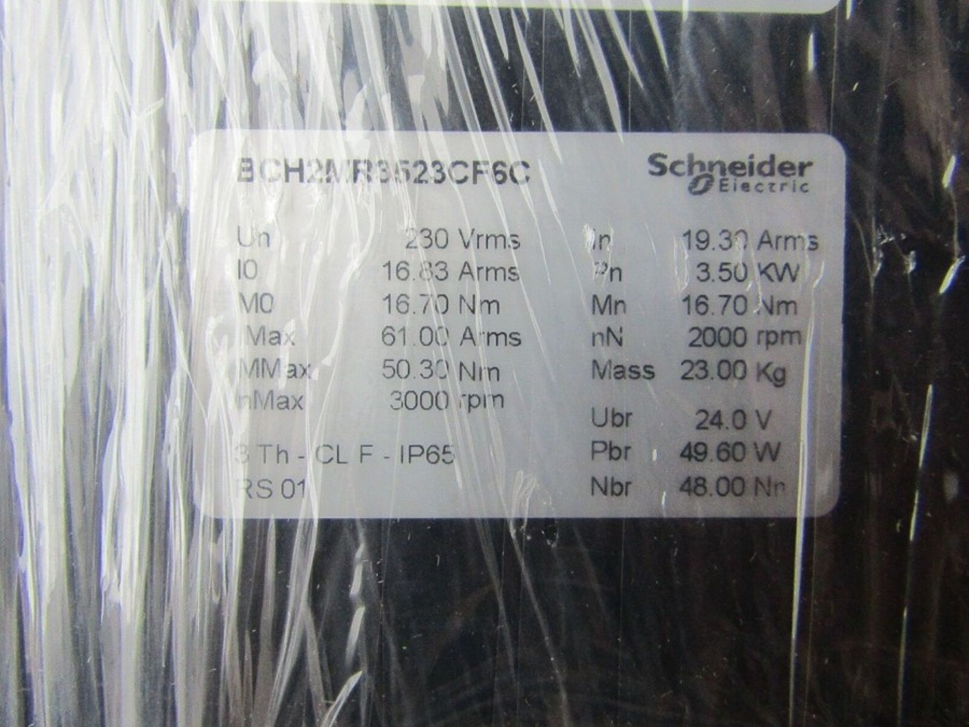 Schneider Electric 3.5kW BCH2 Servo Motor, 220V, 16.7Nm, 3000 rpm 1005fc 1110832 - Image 2 of 3
