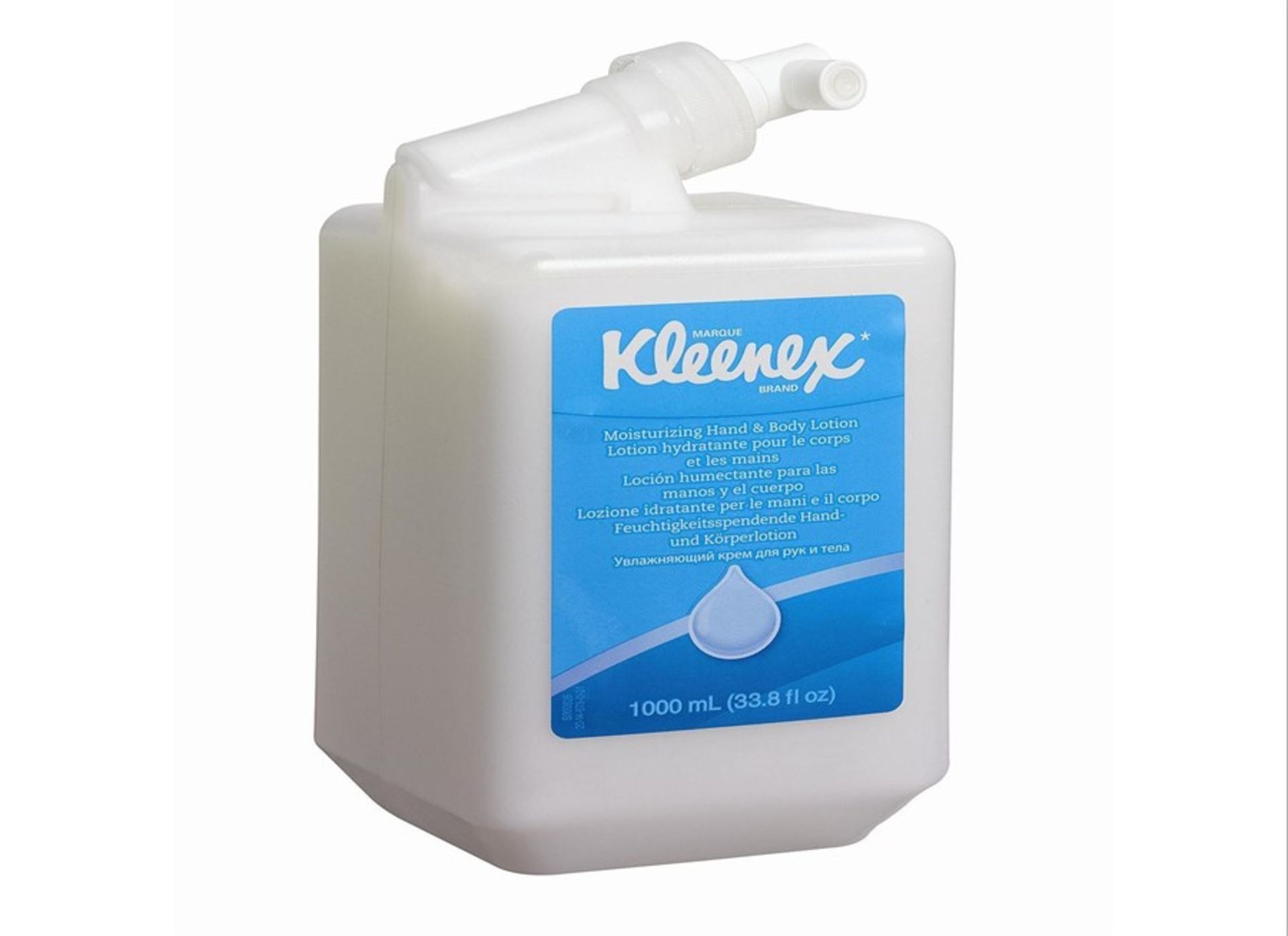 18 x 1 Litre bottles of 6373 KLEENEX MOISTURISING HAND LOTION 2000149427