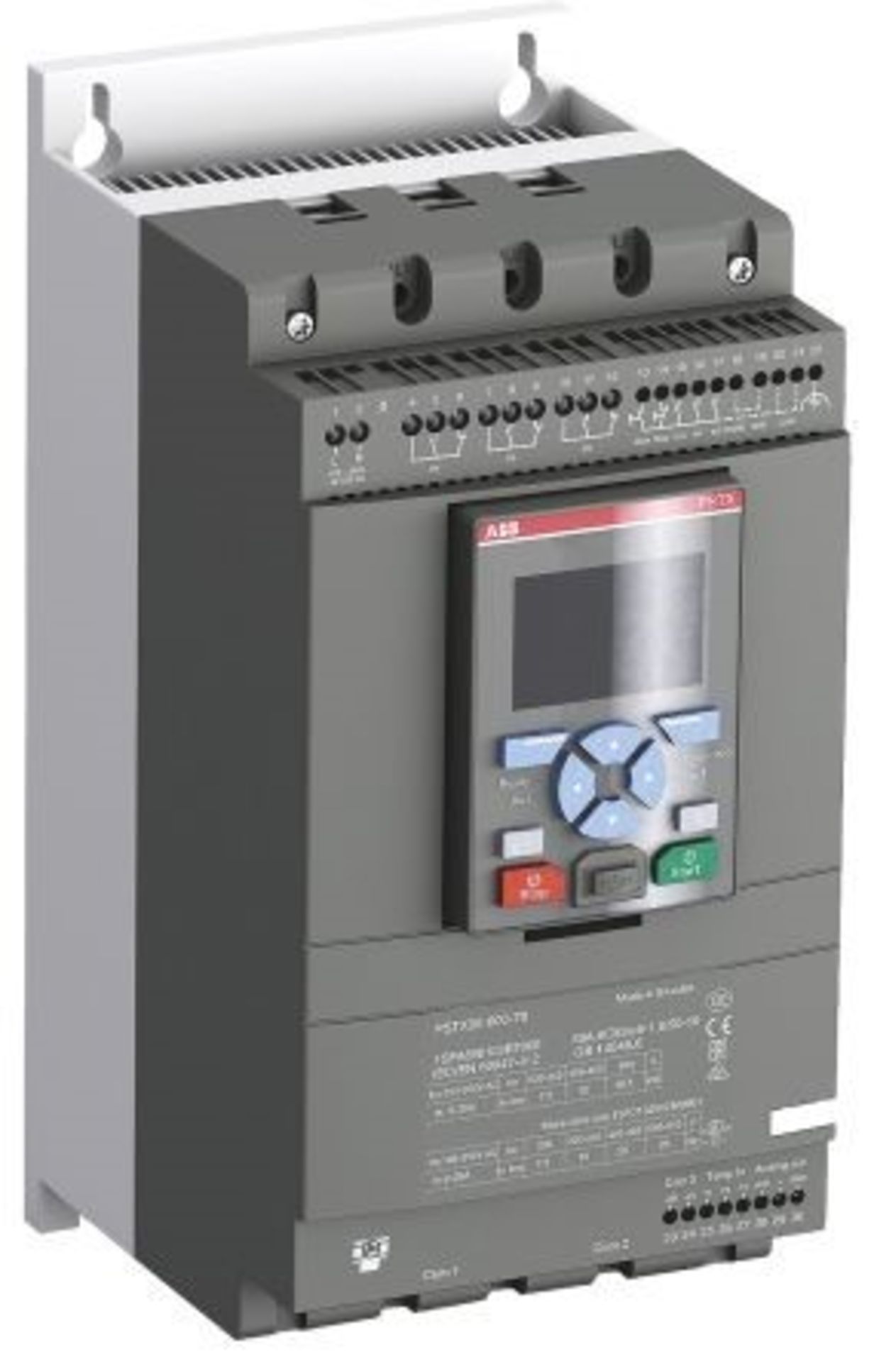 ABB 3 Phase Soft Starter - 106 (Inline) A, 181 (Inside Delta) A Current Rating, PSTX Series, 55 kW