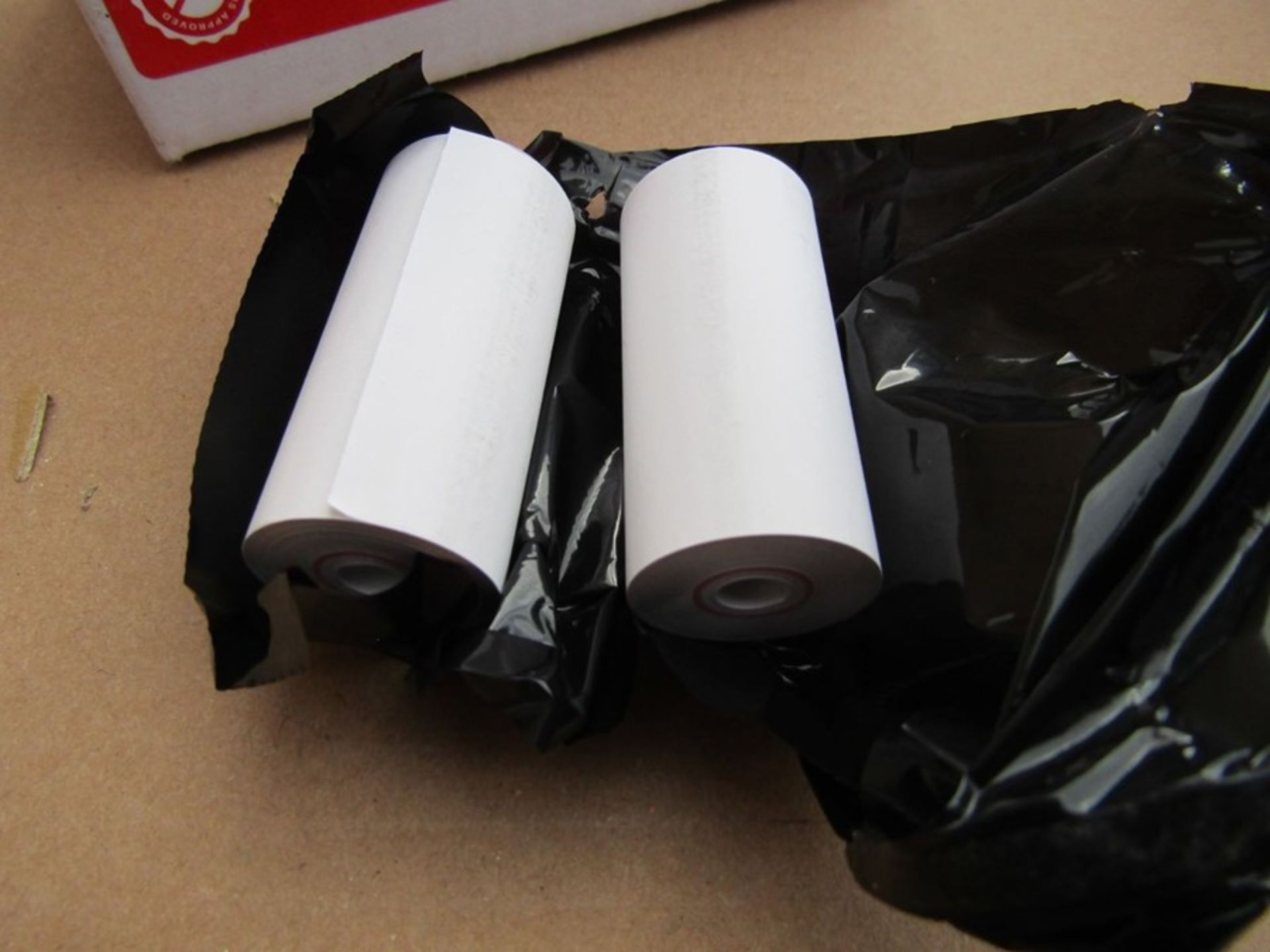 100 Rolls of Thermal Paper, 57mm wide, 28mm dia -THP-300 A8 (10 boxes of 10) 6715890