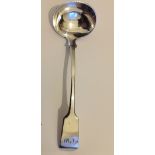 Scottish Provincial Silver Toddy Ladle - 165mm by J Begg Aberdeen c 1835.