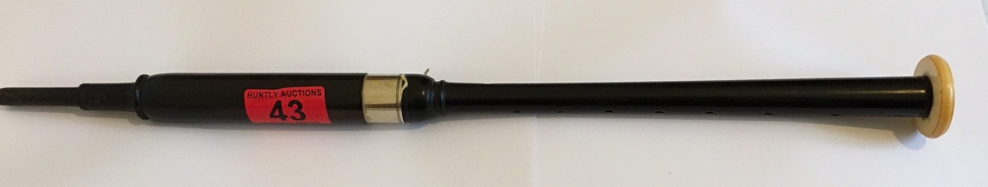 Vintage David Glen Edinburgh Bagpipe Chanter - 45cm long. - Image 4 of 4