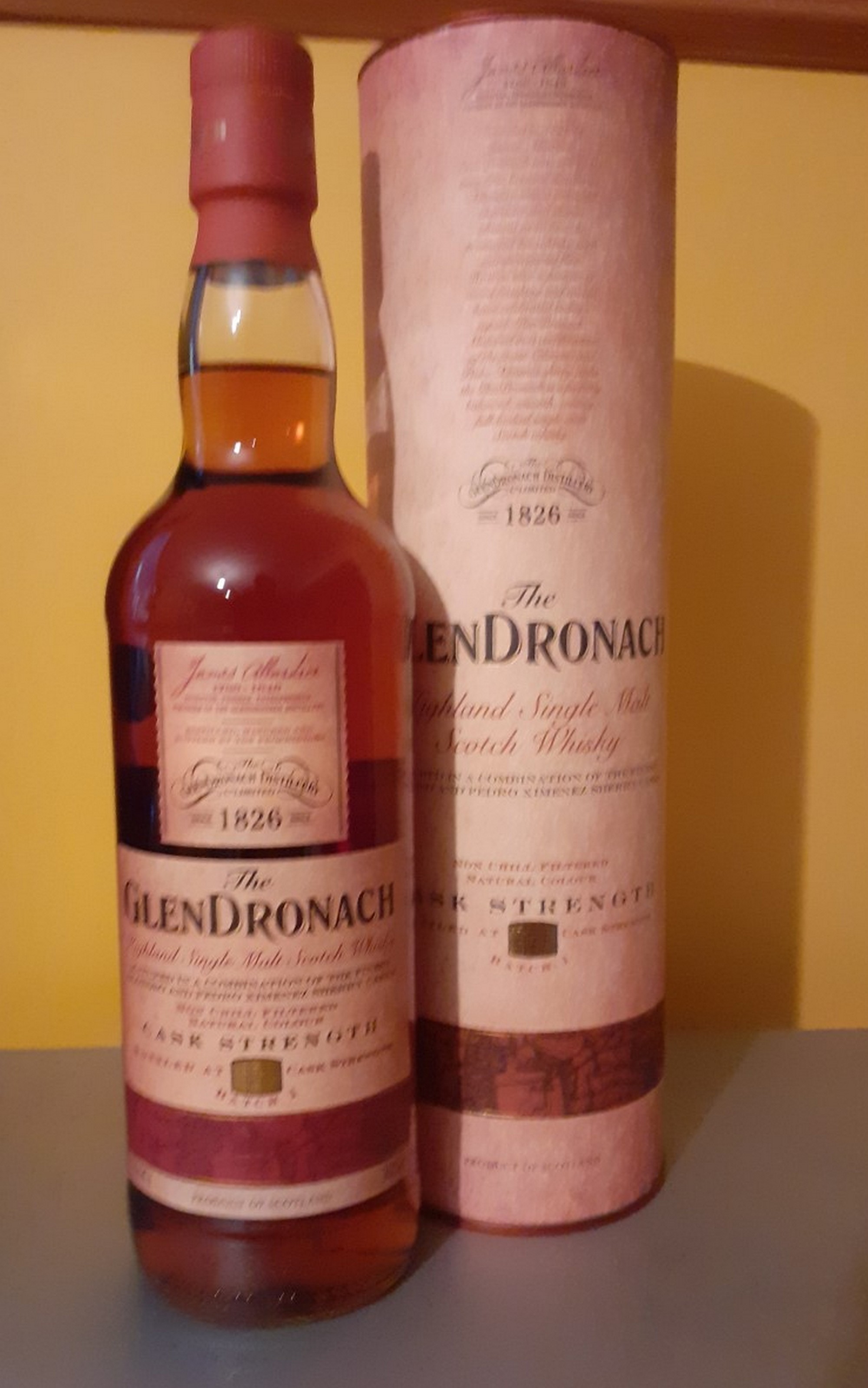 Glendronach Whisky Cask Strength batch 1