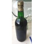 Antique Bottle of Malmsley Solera Madeira 1863.