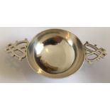 Silver Quaich by Alan R Baillie with Edinburgh Millenium marks for 2000.