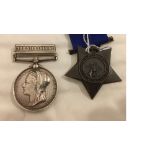 Egypt The Nile 1884-85 Medal and Egypt 1882 Star to the Cameron Highlanders.