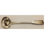 George IV Scottish Glasgow Silver Toddy Ladle - 175mm long by W Hannay of Paisley.