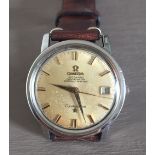 A 1960’s Omega stainless steel Constellation. This watch in full working condition.