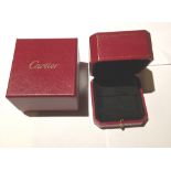 Cartier Ring Box with Outer Case -