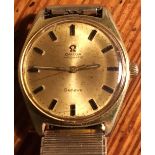 Vintage Gents Omega Gold Plated Automatic Geneve Watch - working order.