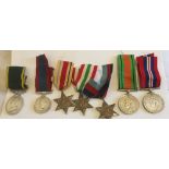 WW2 Group of 7 including Efficient Service and Coastguard Medals to the Gordons.