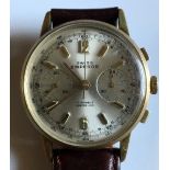 Vintage Swiss Emperor Chronograph Wristwatch - working order.