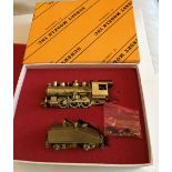 Boxed SAMHONGSA Korea Sunset Models Southern Pacific S-8 0-6-0 Model Train.