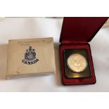 Boxed Silver Canada 1978 Commonweath Games Coin.