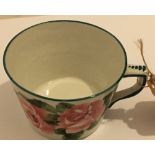 Wemyss Pottery Coffee Cup - 58mm tall x 95mm at widest.