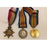 World War One Trio to the Lancashire Fusiliers.