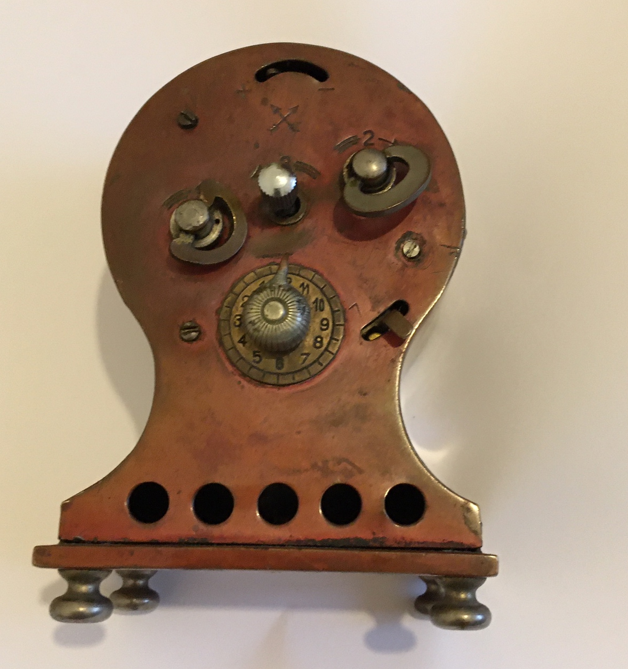 Lot of Keiller Radio Biscuit Tin- Spectacle Case and Miniature Metal Alarm Clock. - Image 5 of 5