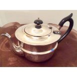 Vintage silver teapot. Good condition only one small ding on spout.