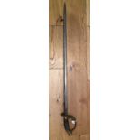 Antique E F Horster Solingen Dragon Sword - 95.5cm overall.