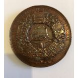 German Victorian Metal World Fair Medal - 45mm diameter.