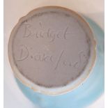 Bridget Drakeford Studio Pottery Vase - 3 1/2" tall - ex Peter Dingley Gallery.