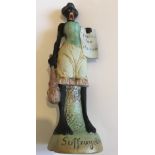 Sojourner Truth Votes for Women Suffragette Bisque Figure 7 1/4" (85mm) tall.