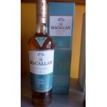 Macallan Whisky 15 year old fine oak 700ml 43%.