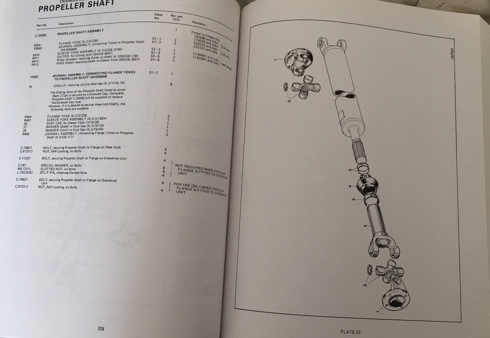 Lot of 2 Vintage Jaguar Car Manuals. - Image 8 of 8