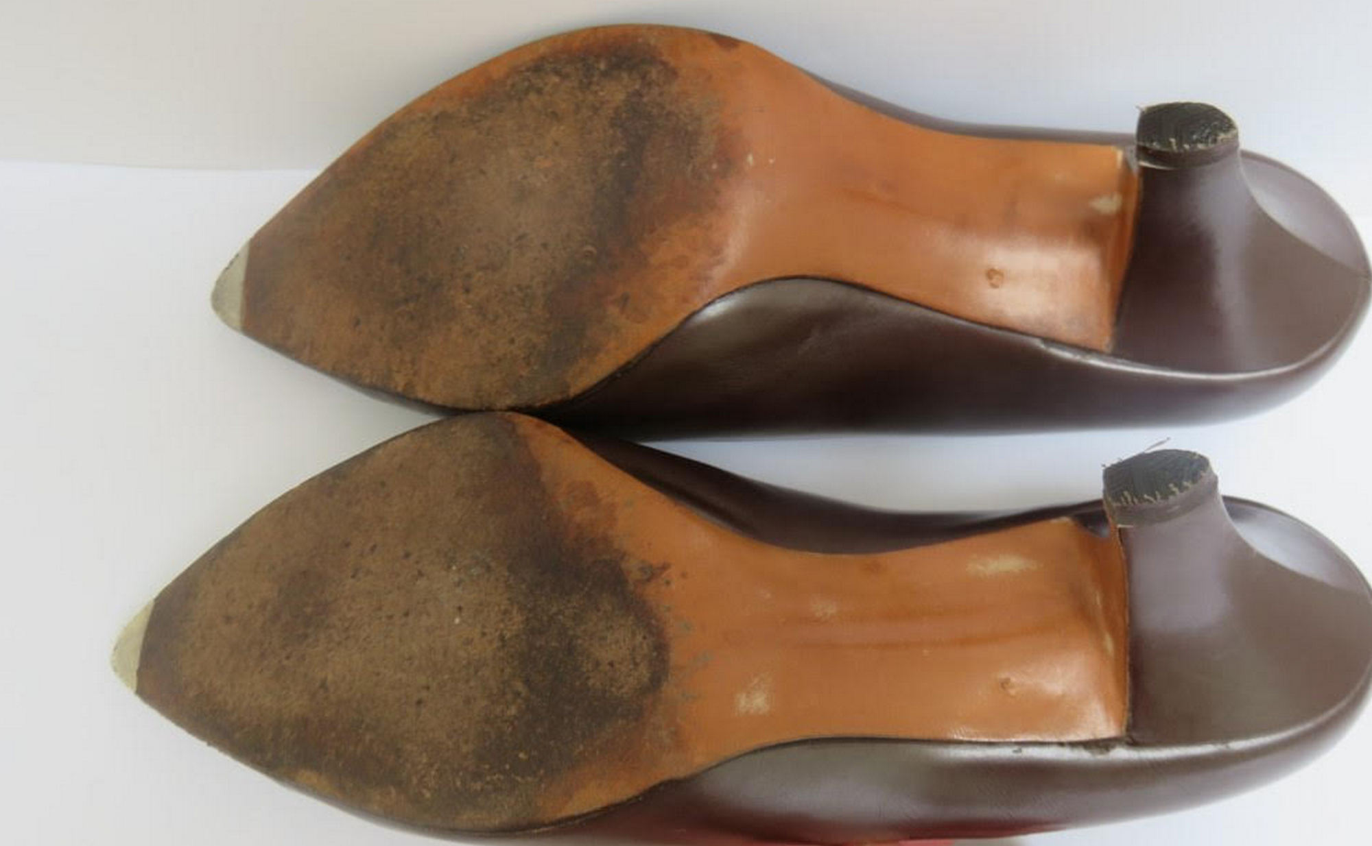 Christian Dior by Roger Vivier leather shoes circa 1960. - Image 6 of 6