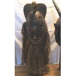 African Mask - 67cm x 29cm.