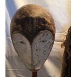 African Mask - 30cm x 19cm.