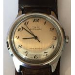 Vintage Gents Timex Automatic Wristwatch - 38mm case - working order.