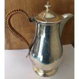 Victorian Solid Silver Hot Water Jug - Hallmarked 1897 - 540 grams.