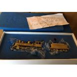 Vintage Boxed ALCO Brass Model Train.