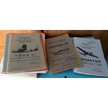 Lot of Pilots Notes mainly Air Data Publications Re-Prints of WW2 Planes.