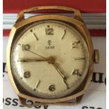 Gentleman's 1950’s 9ct gold Rolex Tudor watch - case made by Dennison for Rolex.